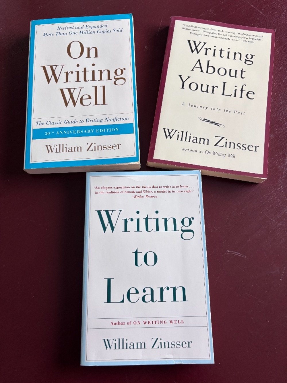 Writing Books by William Zinsser